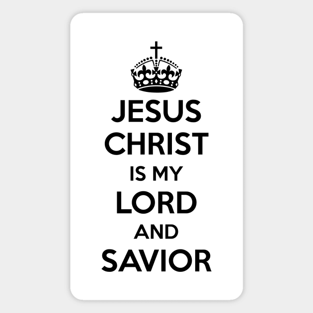 Jesus Christ is my Lord and Savior Magnet by VinceField